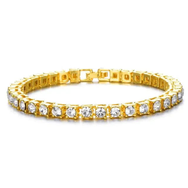Round Zirconia Tennis Bracelet