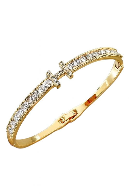 Aurelia Signature H Cuff Gold