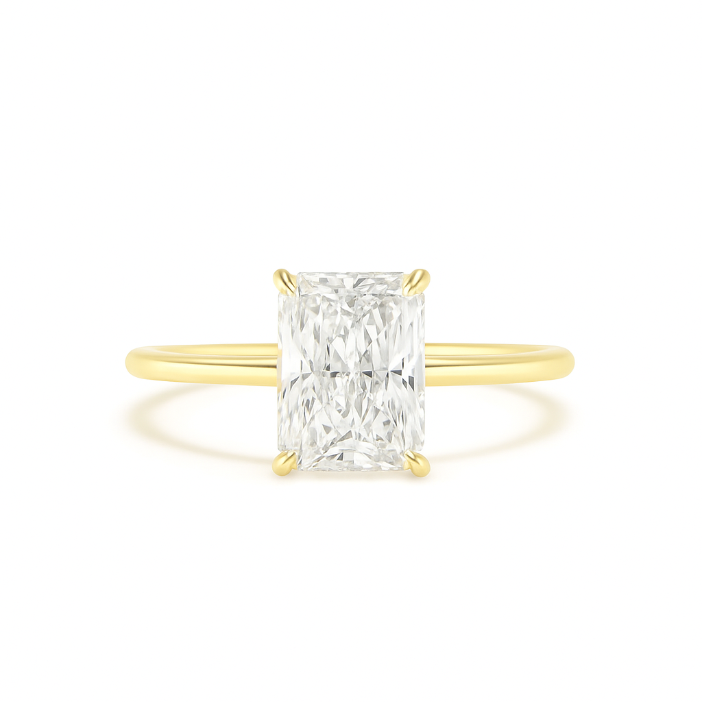 Lumiere Gold Ring | 925 Sterling Silver