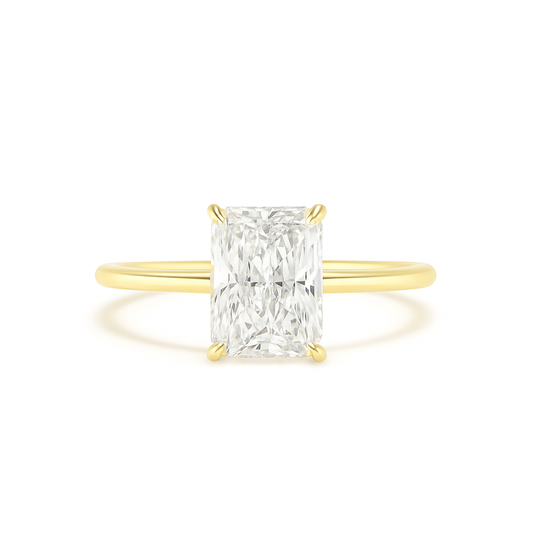 Lumiere Gold Ring | 925 Sterling Silver