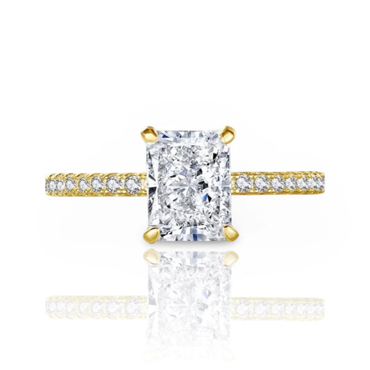 Luna Gold Gem | 925 Sterling Silver