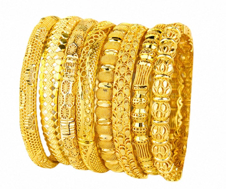 Aurelia Bangles 24K gold plating