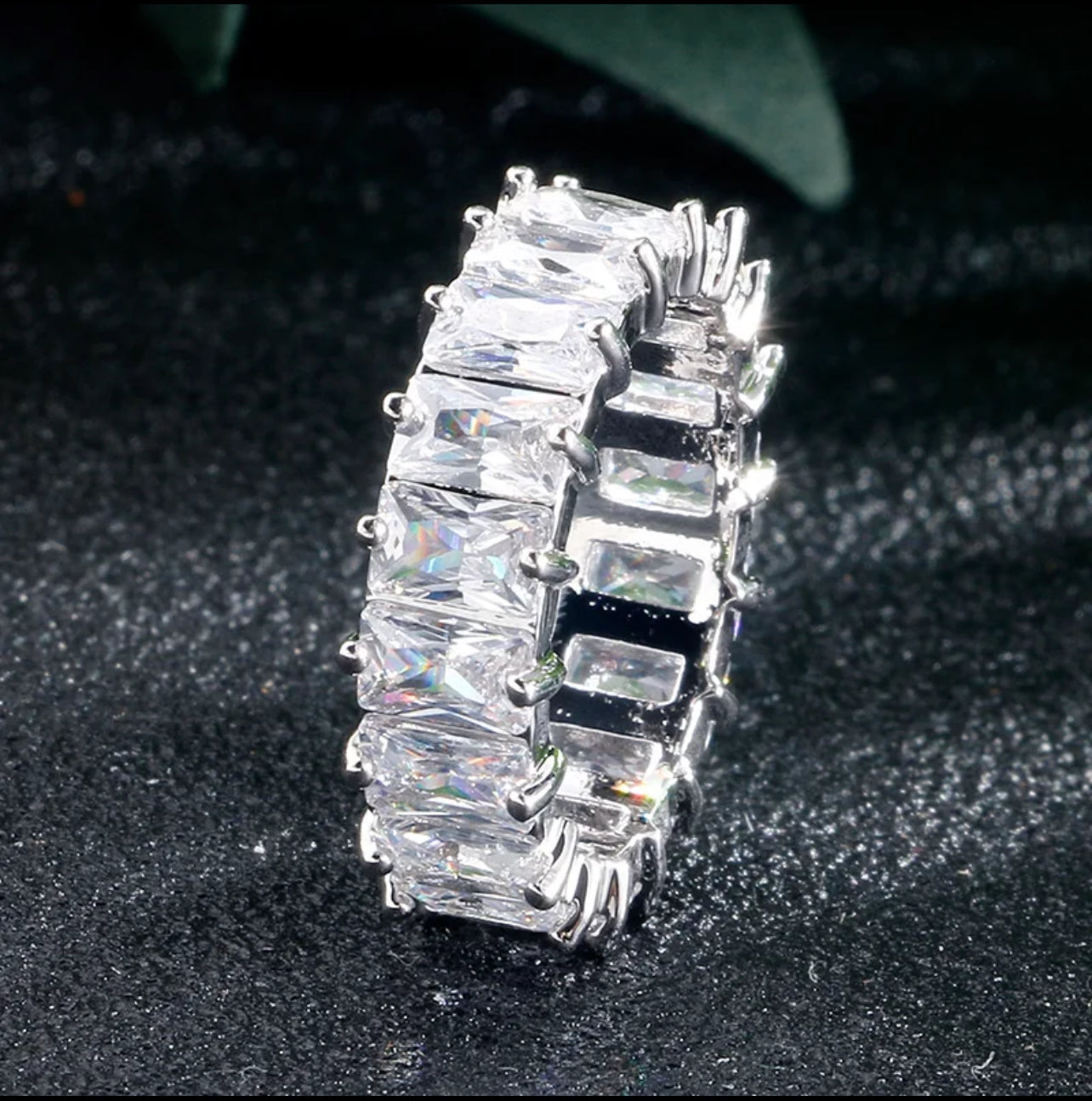 Gold Cubic Zirconia Ring